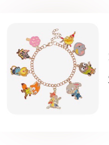 Pick Any 2/$24 Sale Zootopia Charm Bracelet